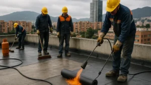 Impermeabilización de Cubierta con Manto Asfáltico en Bogotá