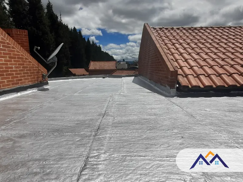 Impermeabilización de cubierta con manto asfáltico en Kennedy, Bogotá