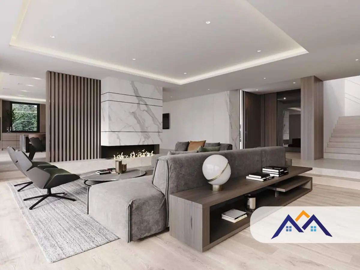 Pintura residencial de apartamento en Chapinero, Bogotá – sala en vinilo lavable blanco hueso